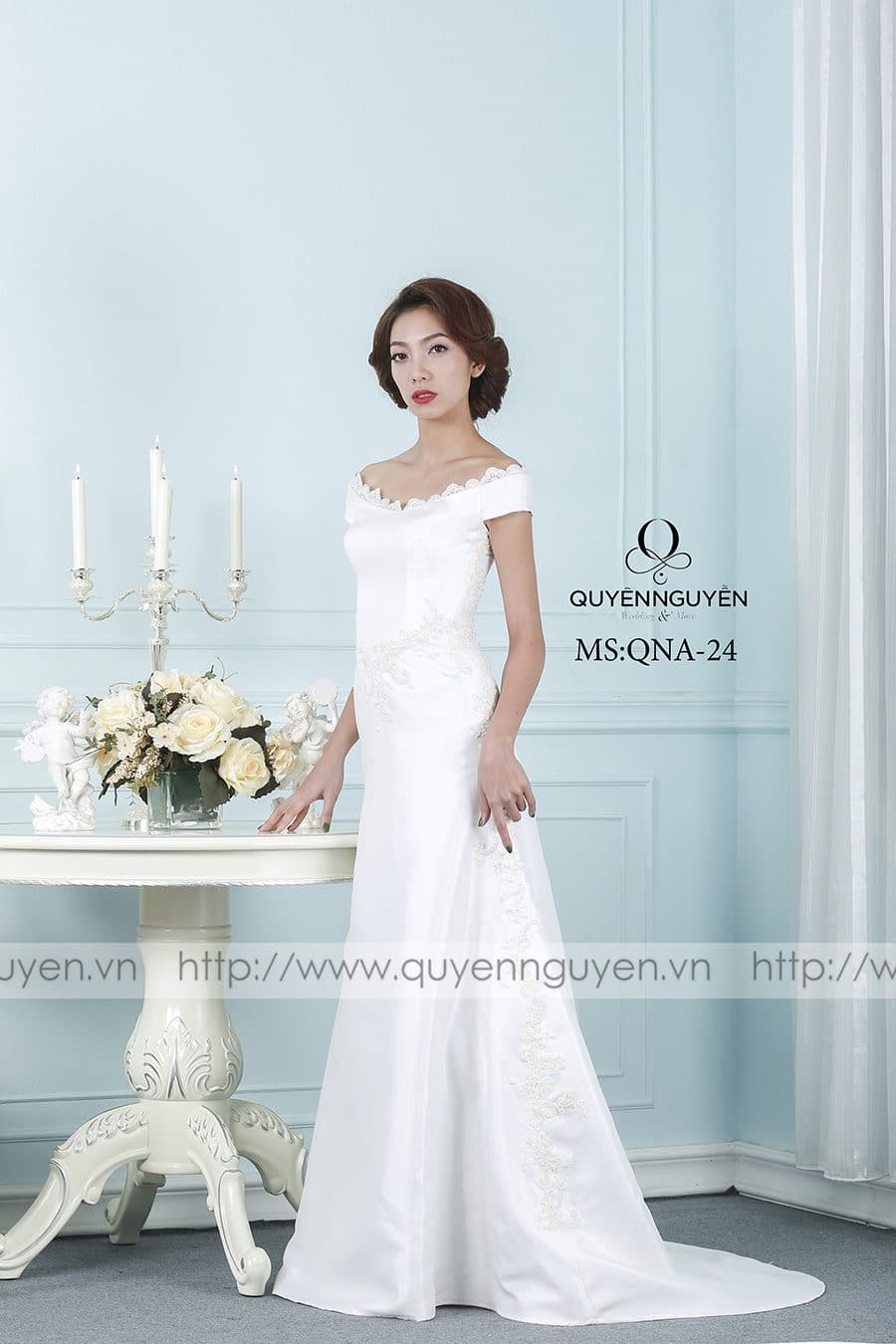 Váy cưới mẫu QNA 24