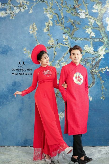 10 mẫu áo dài cặp đôi cô dâu chú rể 2020 đẹp nhất cho mùa cưới  Quyên  Nguyễn Bridal