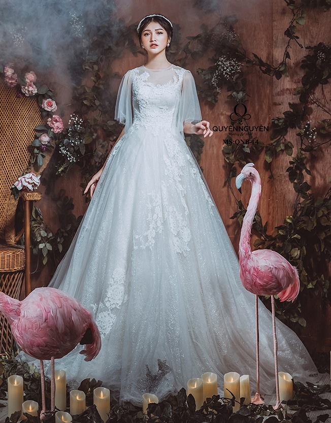 Mẫu váy cưới đẹp 2019 “gây thương nhớ” của Quyên Nguyễn Bridal