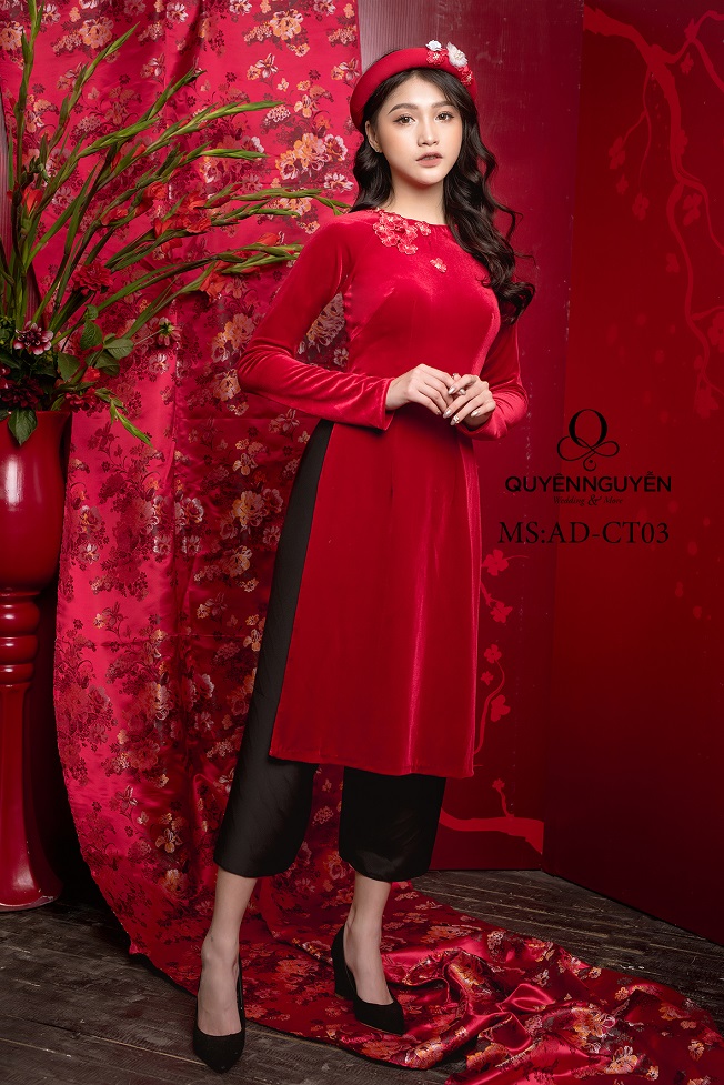 Áo dài cách tân kiểu dáng suông