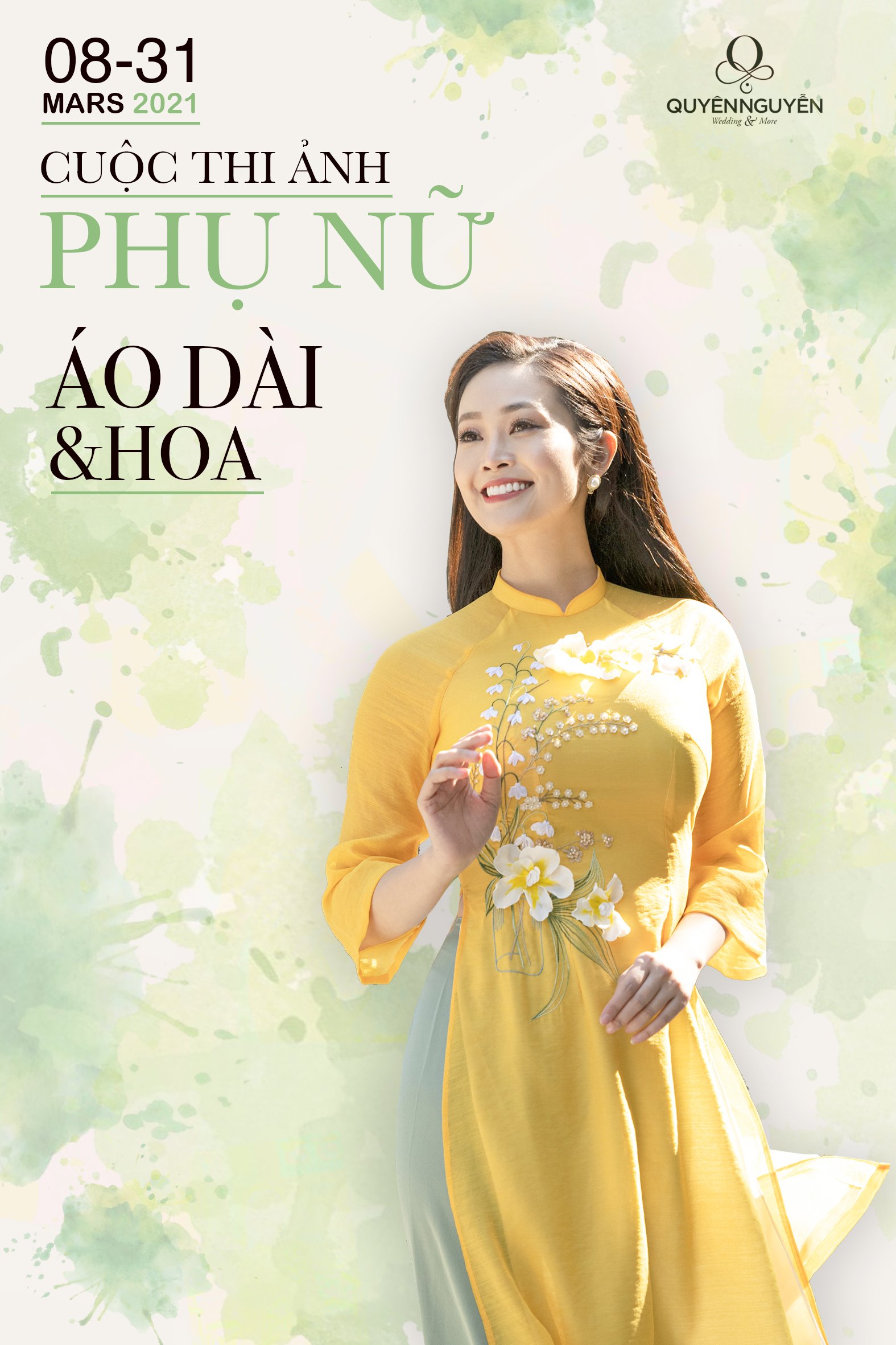Cuộc thi ảnh "Phụ nữ, áo dài và hoa"