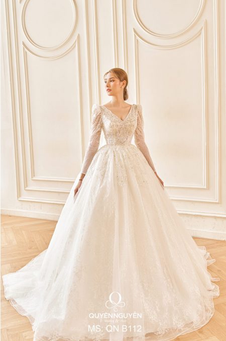 Váy cưới dáng bồng công chúa QNB 57  Quyên Nguyễn Bridal