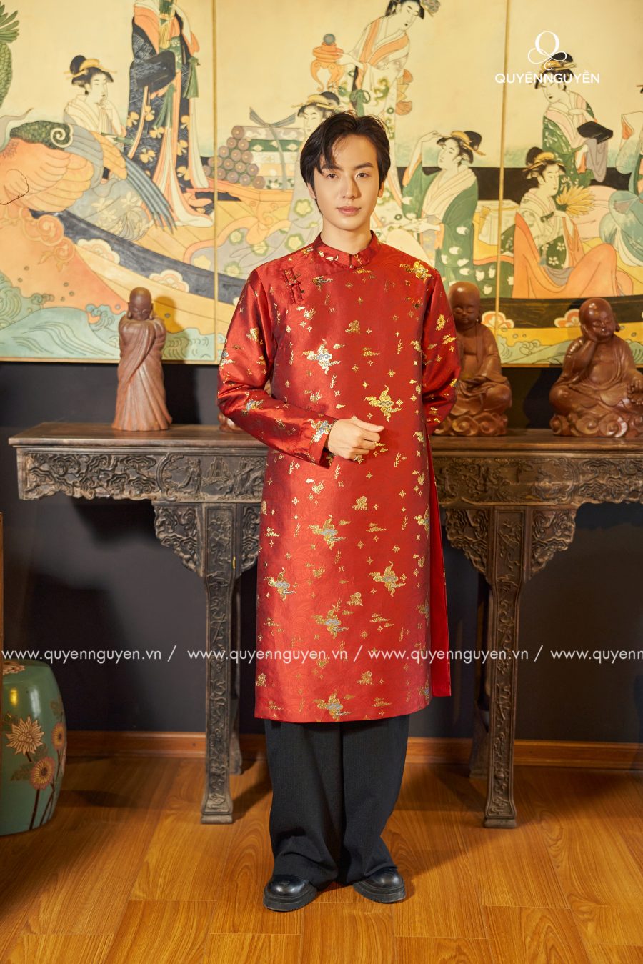 Áo dài nam Hải Châu