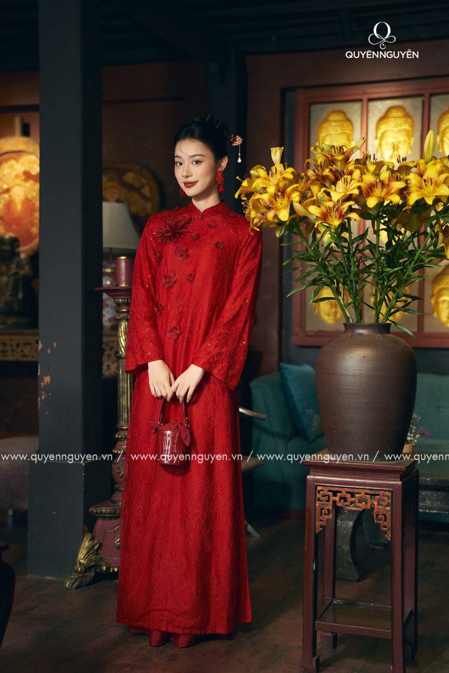 Áo dài Yên Hoa