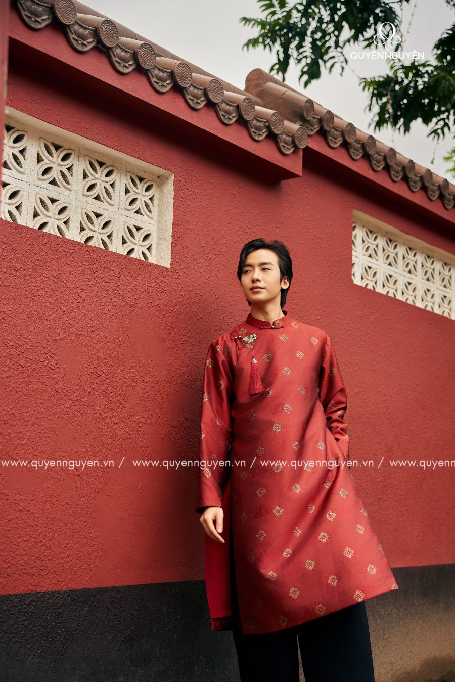 Áo dài nam Phúc Hỷ