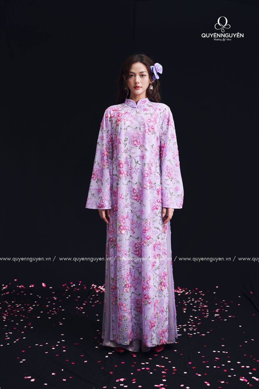 Áo dài Tử Đằng