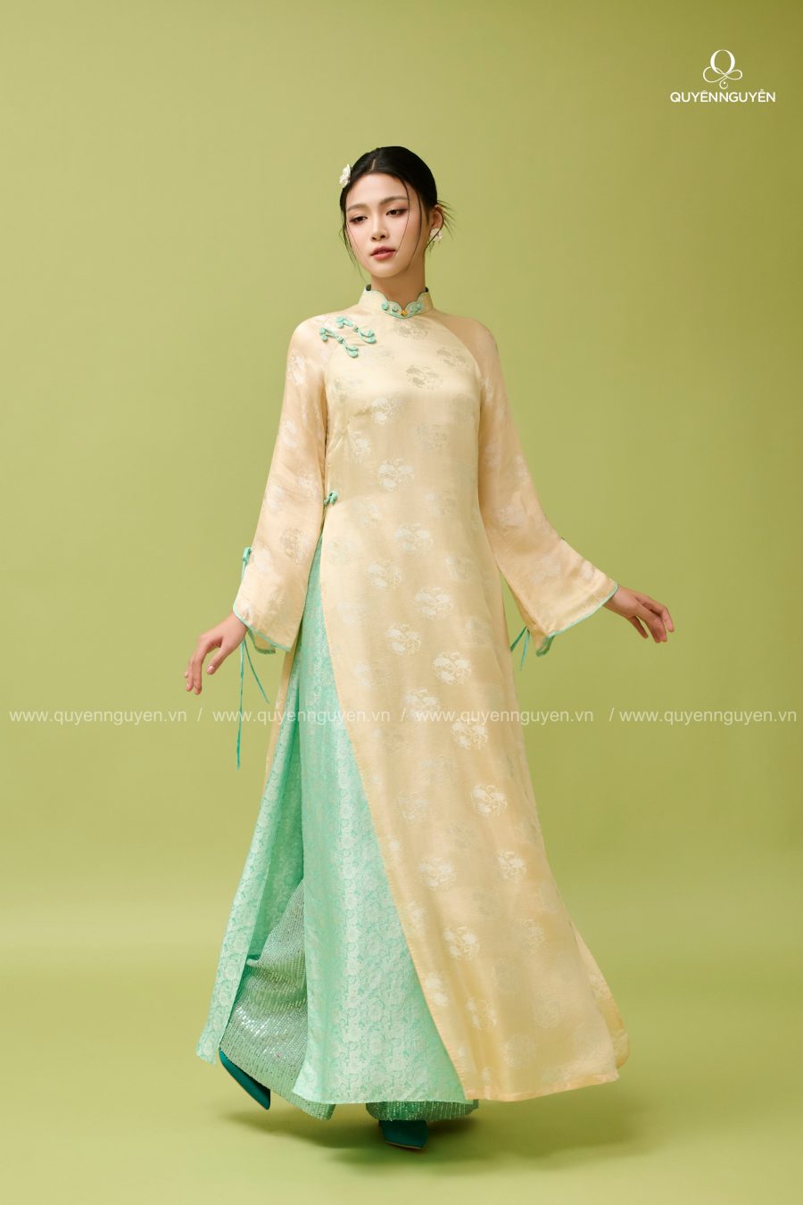 Áo dài Hoàng Hoa 2