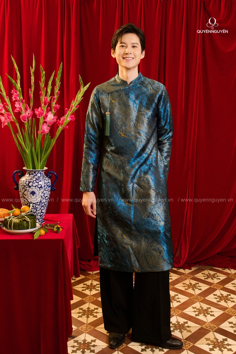 Áo dài nam Đoàn Viên