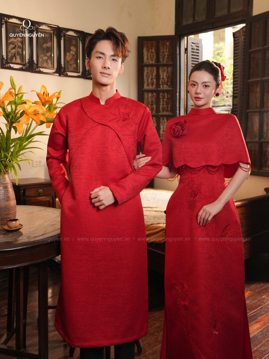 Áo dài nam Một Nhà 1