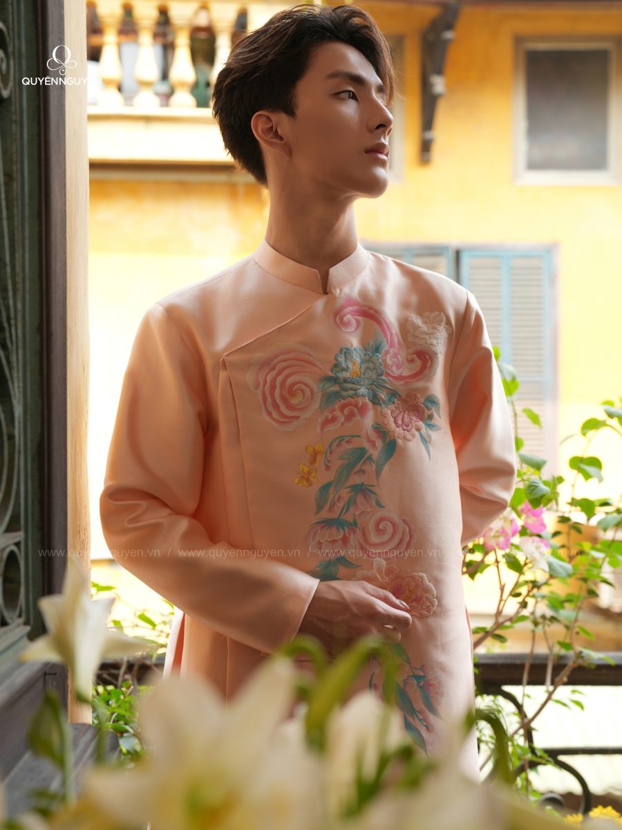 Áo dài nam Một Nhà 3