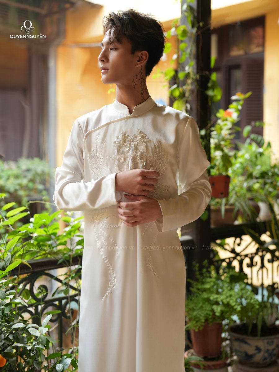 Áo dài nam Một Nhà 5