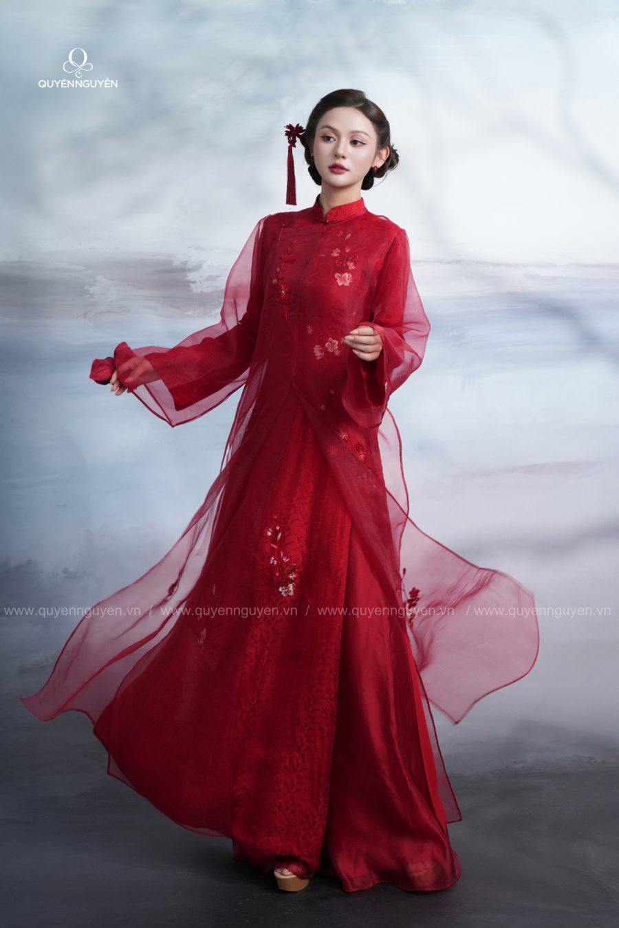 Áo dài Mộng Duyên 10