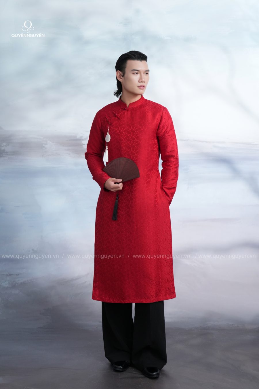 Áo dài nam Mộng Duyên 10
