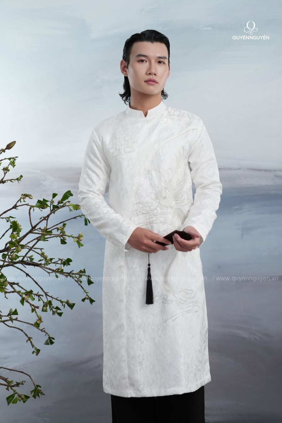 Áo dài nam Mộng Duyên 6