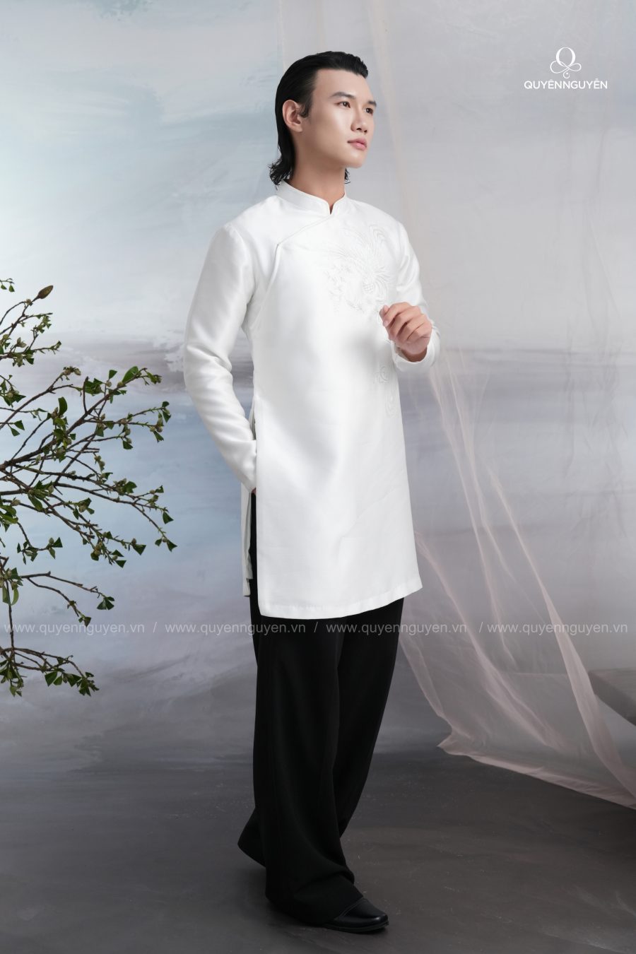 Áo dài nam Mộng Duyên 7