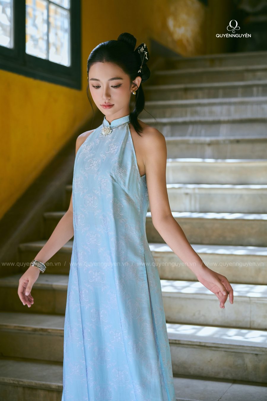 Áo dài Xẻ Tà 6