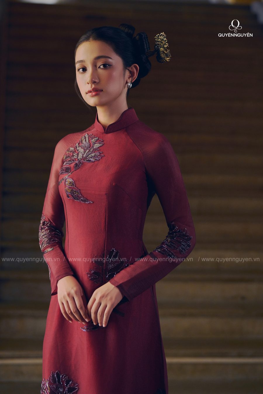 Áo dài Xẻ Tà 8
