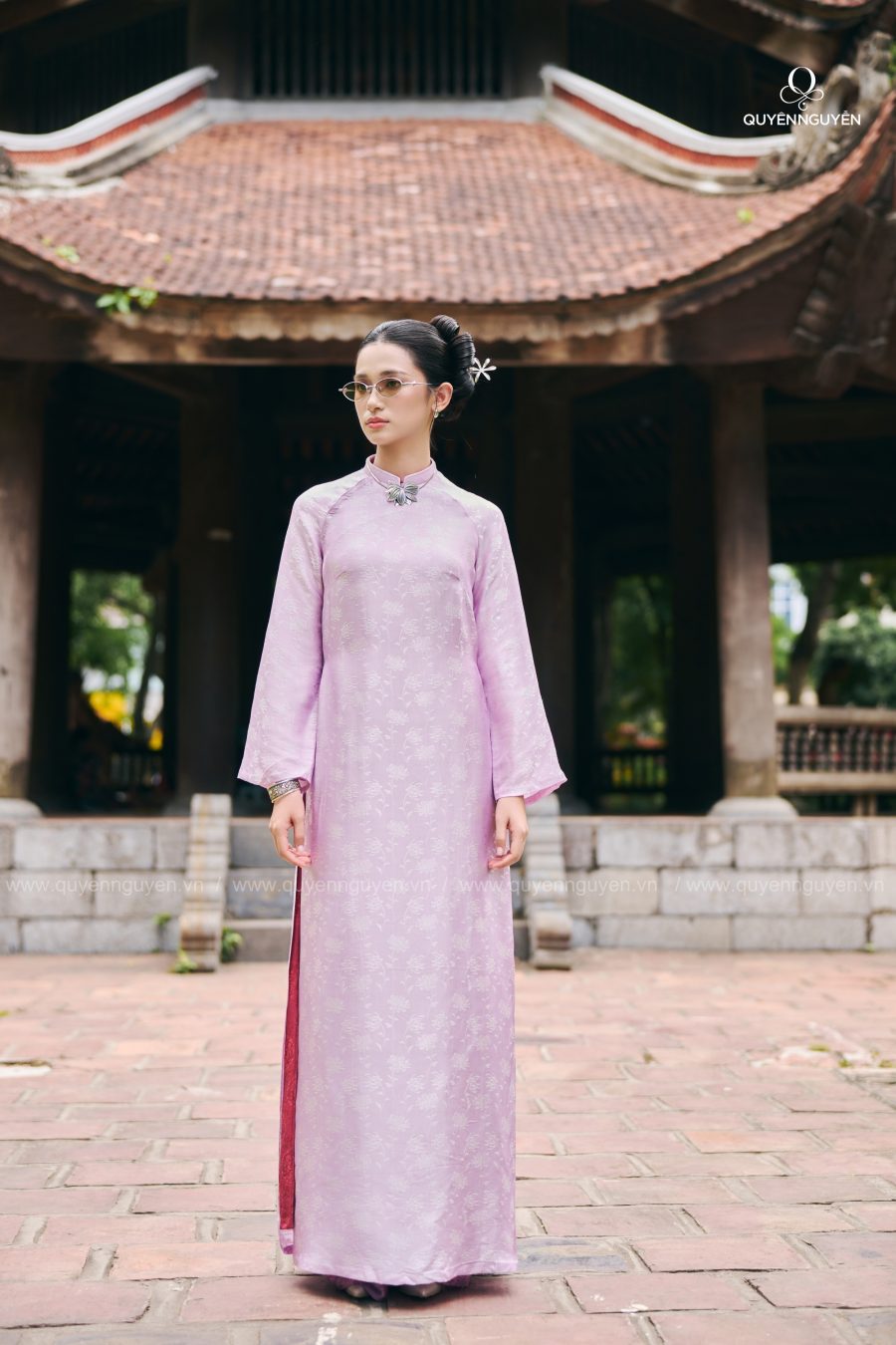Áo dài Xẻ Tà 2